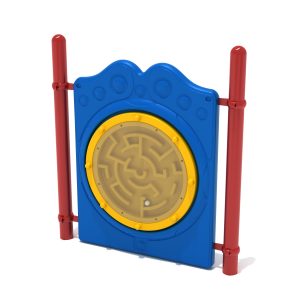Freestanding Ball Maze Panel with Posts