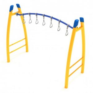 Curved Post Curved Overhead Swinging Ring Ladder