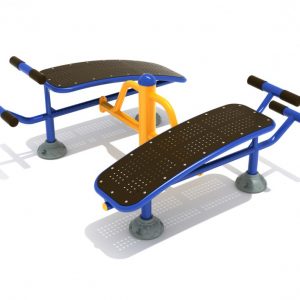 Double Station Sit Up Bench