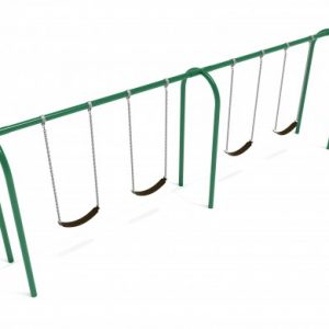 8 Feet High Elite Arch Post Swing – 2 Bays